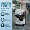 MONZANA Valise Rigide 66L Soute Moyenne Femme – Coque ABS Voir les images du produit 4
