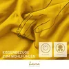 Lavea® 2er Set Kissenbezug 40x80 cm, 100% Baumwolle Jersey, Produktbild-Vorschau 5