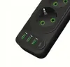 Pantherise Steckdosenleiste 3 Steckdosen 3x USB-A 1x USB-C Produktbild-Vorschau 8