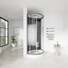 HOME DELUXE - Komplettdusche BLACK PEARL - Maße 100 x 100 Produktbild-Vorschau 3