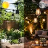 LUMILED Solar Lichterkette für Außen 10M S14 15x LED + 2 Produktbild-Vorschau 7