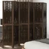 A room divider is shown in a bedroom setting. Náhled obrázku produktu