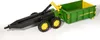 A toy farm trailer with a green container and black chassis, shown on a white background. Produktbild-Vorschau
