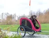 TRIXIE Fahrradanhänger für Hunde - schwarz/rot - 75 × 86 × Produktbild-Vorschau 5