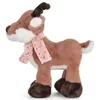 A plush toy reindeer standing on a white background. Produktbild-Vorschau