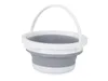 A foldable silicone bucket is shown against a white background. Anteprima dell’immagine prodotto