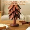 Untersetzer, Holzuntersetzer Baum, 5 Natürlichem Produktbild-Vorschau 5