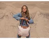Peterson Sac à main pour femmes Striould Brown-Beige Taille Voir les images du produit 26