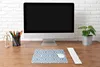 MuchoWow® Mauspad Mousepad Kreis - Blau - Muster 40x30 cm - Produktbild-Vorschau 5