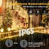 Lichtervorhang Aussen Warmweiß 1200LEDs Eisregen Produktbild-Vorschau 8