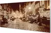 Glasbilder 140x70 Wandkunst Danzig Altstadt Nacht Produktbild-Vorschau 1