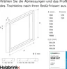 HOLZBRINK Tischbeine für Schreibtisch Esstisch, Möbelfüße Produktbild-Vorschau 3