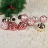 Boules de Noël avec pendentifs Incassable Décoratif Or Rose Voir les images du produit 5