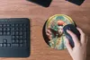 MuchoWow® Mauspad Mousepad Frau - Blumen - Rosa - Porträt - Produktbild-Vorschau 4