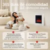 KAMINIO Chimenea eléctrica KALLE - Chimenea eléctrica de Vista previa de la imagen del producto 5