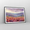 Gerahmtes Poster - Schwarzer Rahmen - Feld Frau Landschaft Produktbild-Vorschau 8