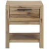 vidaXL Nachttische mit Schubladen 2 Stk 40x30x48 cm Akazie Produktbild-Vorschau 3