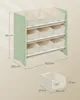 SONGMICS komoda na hračky dětský regál dětský regál s 9 Náhled obrázku produktu 5