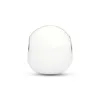A white charm is shown against a white background. Produktbild-Vorschau