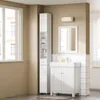 SoBuy Koupelnová skříňka úzká 20x20 cm, vysoká skříňka do Náhled obrázku produktu 2