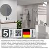SCHÜTTE, étagère de douche, modèle sans perçage, avec Voir les images du produit 14