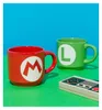 Keramická sada hrnčekov Super Mario 2 (Mario Luigi Initial) Náhľad obrázku produktu 5