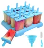 12er Set wiederverwendbare Eisformen, BPA-frei, mit Produktbild-Vorschau 1