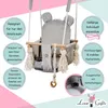 Love Gifts® Babyschaukel aus Holz hochwertig und geeignet Produktbild-Vorschau 4
