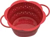 Kochblume Faltsieb S rot Silikon, Edelstahl 22939.04 Produktbild-Vorschau 7