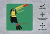 MuchoWow® Mauspad Mousepad Vektor-Illustration eines Tukans Produktbild-Vorschau 2