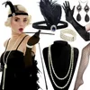 20. léta karnevalový kostým doplňky set retro kostým Náhled obrázku produktu 1