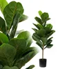 Ficus Geigenfeige 95 cm wie echt künstlich Kunstpflanze Produktbild-Vorschau 1