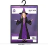 A child wearing a witch costume on a product package. Produktbild-Vorschau