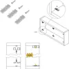 Kit de 2 portes coulissantes - Flow de ferrures pour Voir les images du produit 12