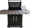 Vaiko Gasgrill 4 Edelstahl Brenner + 800°C Infrarot Keramik Produktbild-Vorschau 2