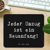 Mr. & Mrs. Panda Mouse Pad Spruch Umzug Neuanfang - Schwarz Produktbild-Vorschau 2