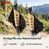 Nordic Walking Stöcke 2er-Set Aluminium, höhenverstellbar Produktbild-Vorschau 12