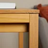 Schreibtisch NOAH mit 2 Schubladen aus Massivholz in Eiche Produktbild-Vorschau 12
