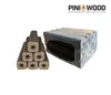 PINI Kay bricchetti di legno di quercia lunghi 33 cm Anteprima dell’immagine prodotto 5