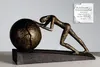 Casablanca by Gilde Dekofigur Skulptur Heavy Ball Produktbild-Vorschau 2