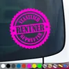 PantherPixel Rentner Aufkleber Senioren Rentnern Ruhestand Produktbild-Vorschau 1