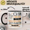 Jazz-Pianistin Tasse Geschenk Ich Bin Diese Eine Legendäre Produktbild-Vorschau 3