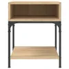 Table de chevet chêne Sonoma 40x41x50 cm bois composite Voir les images du produit 4