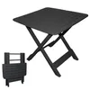 A dark grey folding table and a folded version of the same table are shown against a white background. Anteprima dell’immagine prodotto