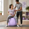 Piłka gimnastyczna 55 cm piłka do ćwiczeń fitness sportowa Podgląd zdjęcia produktu 6