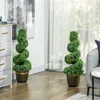 HOMCOM Künstliche Pflanzen 2er-Set UV-beständige 90cm Produktbild-Vorschau 2