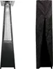 Parasol chauffant gaz STOCKHOLM 13kW acier noir + housse de Voir les images du produit 1