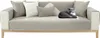（45*45cm，Grau）Chenille Sofakissenbezug Rutschfester Produktbild-Vorschau 1