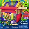 A child playing in a colorful pop-up play tent filled with balls. Produktbild-Vorschau