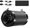 ISOISL Aktívny uhlíkový filter, priemer 100 mm, rozmery Náhľad obrázku produktu 12
